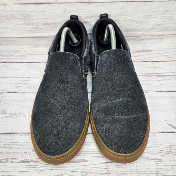 New Balance Numeric 306 Jamie Foy Slip On Mens Sz 10.5 Black Suede Skate Shoes - Picture 3 of 7